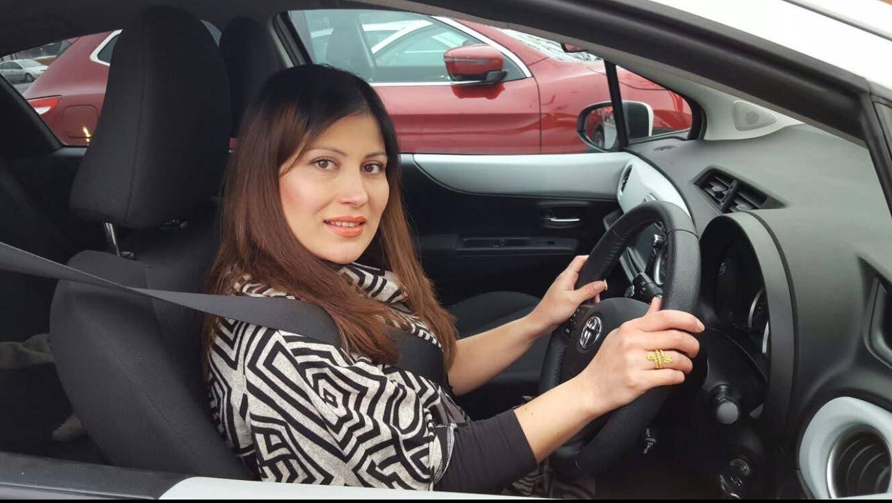 Driving Lesson in Progress